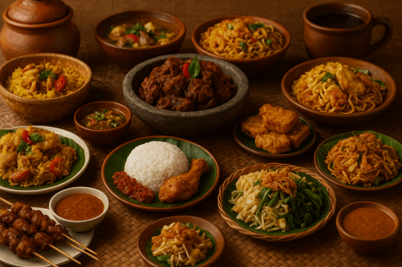 Indonesian Street Food Guide 2025 — Kuliner Kaki Lima yang Wajib Dicoba